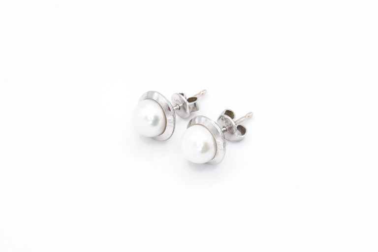 Arany Női Gyöngy Fülbevaló 18K